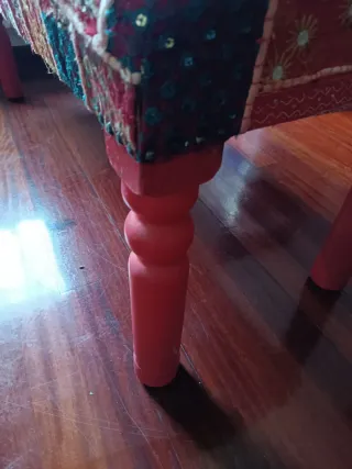 Banco pie de cama patchwork