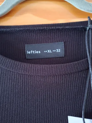 Vestido Negro Lefties Talla XL