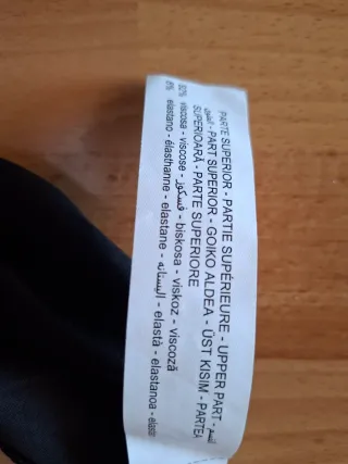 Vestido Negro Lefties Talla XL