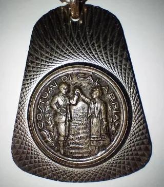 Portachiavi vintage con stemma