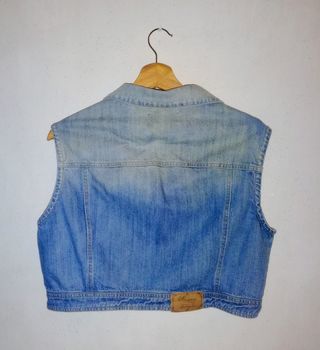 Chaleco Vaquero Corto Talla XL