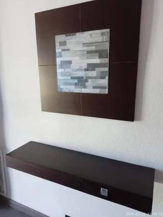 Recibidor con espejo