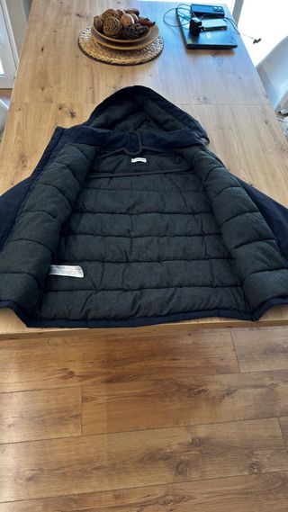 Chaqueta azul hombre.