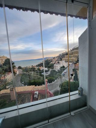 Cerramiento cristal plegable exterior