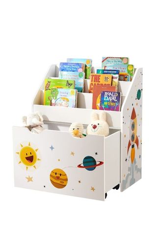 SONGMICS Estantería de Juguetes con 3 Compartiment