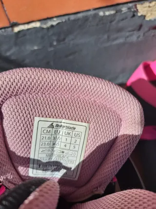 Patines Rollerblade rosas