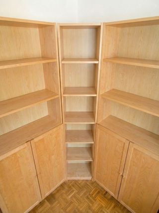 Librería Esquina IKEA BILLY Abedul