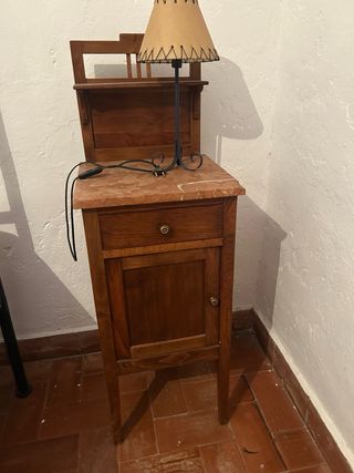 Cama Hierro Forjado Vintage Mesillas Ropero