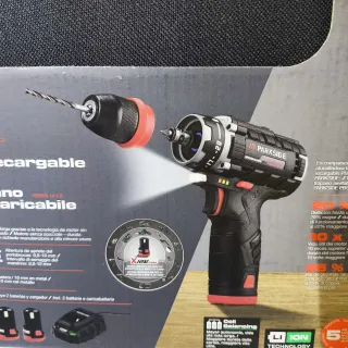 Atornillador Parkside 12V con 2 Baterías