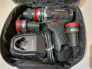 Atornillador Parkside 12V con 2 Baterías