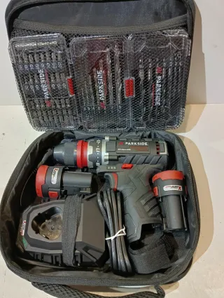 Atornillador Parkside 12V con 2 Baterías