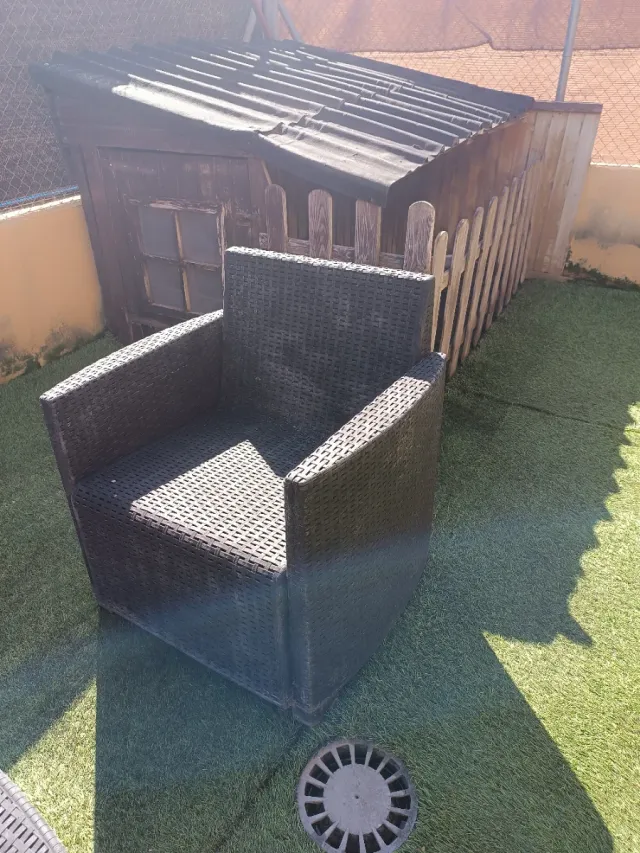 Conjunto de muebles de jardín