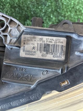 Faro Izquierdo Citroen C5