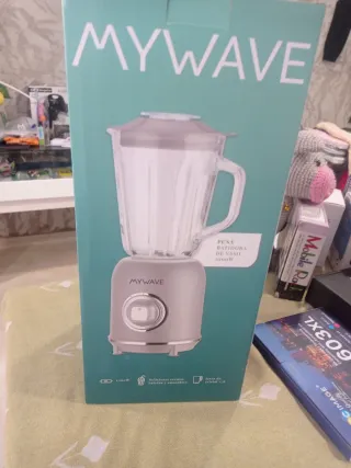 Batidora de vaso MyWave 1000W cristal
