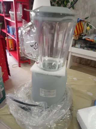 Batidora de vaso MyWave 1000W cristal