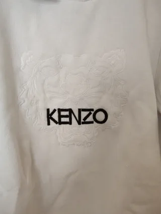 Sudadera Kenzo Blanca sin estrenar talla xs