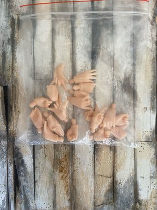 Lote manos originales muñeca blythe