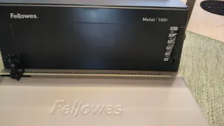 Encuadernadora Fellowes Metal 100r - espirales