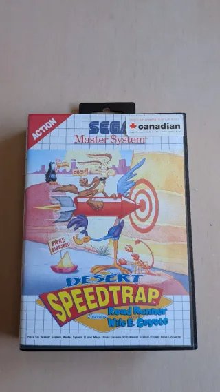 Juego Sega Master System Desert Speedtrap