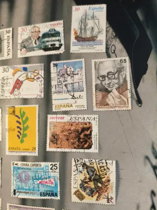 Lote sellos antiguos España