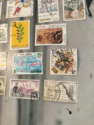 Lote sellos antiguos España