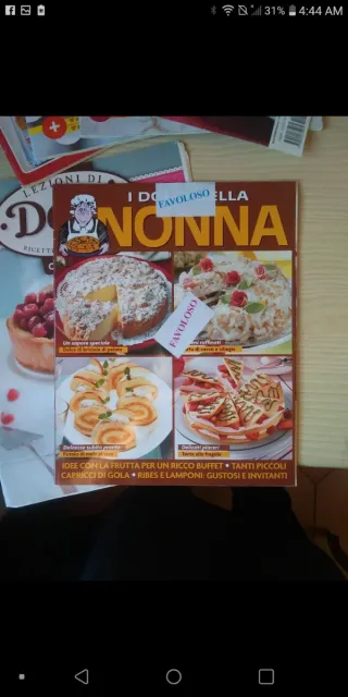 Lotto 7 riviste di ricette di cucina tutto a 2.50