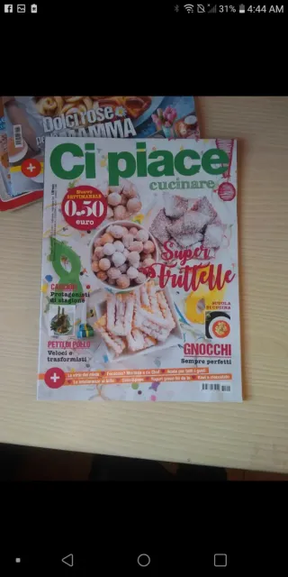 Lotto 7 riviste di ricette di cucina tutto a 2.50