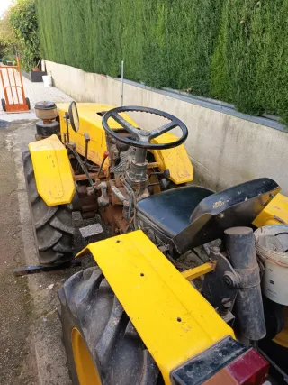 Tractor Pasquali 956/603 con ganchos y rotavatos