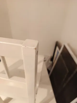 Mesa y Silla Infantil Ikea Blanca