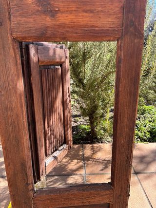 Ventana antigua madera ~1900