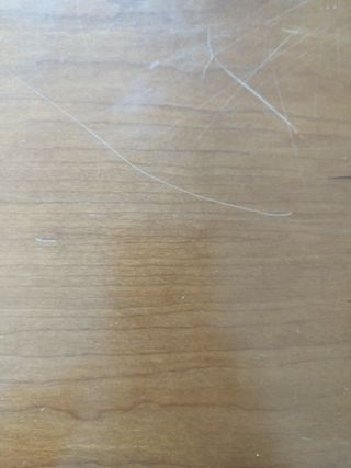 Mesa centro madera y cristal