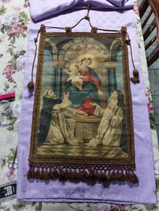 Antico arazzo Ave Maria