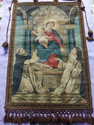Antico arazzo Ave Maria