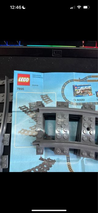 Lego city binari x treno 7895- anno 2006