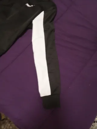 Chándal Puma Negro y Blanco