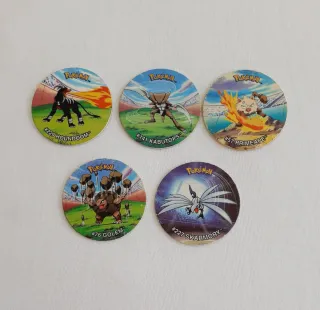 Tazos Pokémon - Lote 5 - Año 2002