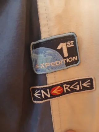 Giacca uomo vintage beige/blu taglia M