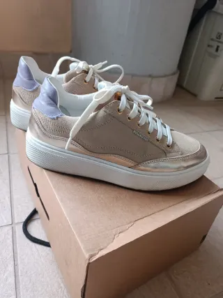 Scarpe Bull Boxer Beige/Oro