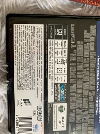 Set 2 Film DVD Spider-Man e Venom