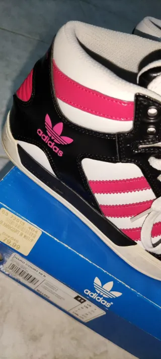 Scarpe Adidas Donna Tg 36 Nero Rosa