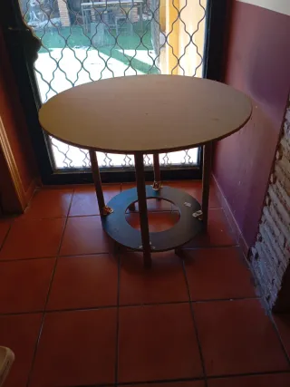 Mesa camilla redonda