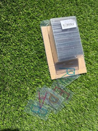 Lámpara de letras decorativa;letras color y byn