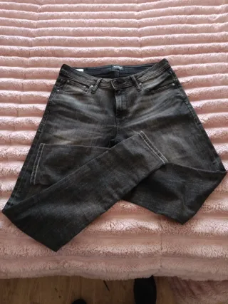 Pantalones Jack & Jones negros/grises