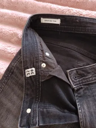 Pantalones Jack & Jones negros/grises