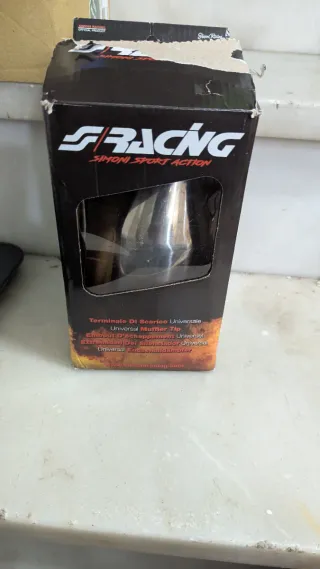 Cola de escape SIMONI RACING TRX/20B