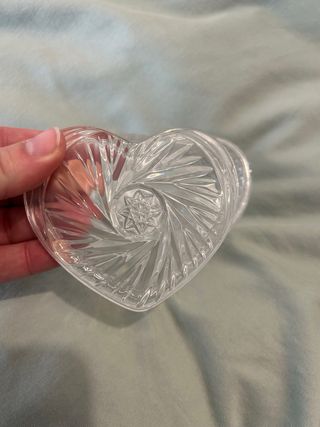 Cajita Corazón Cristal