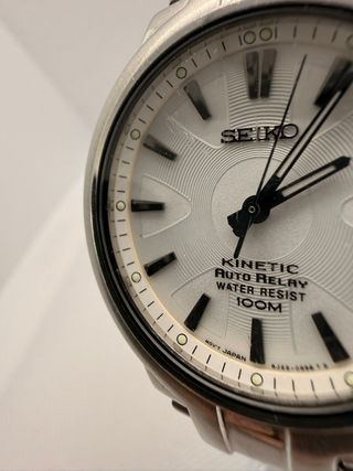 Seiko Kinetic Auto Relay 5J22 Reloj Hombre