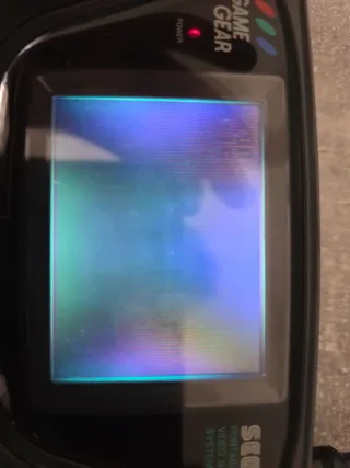 Consola Sega Game Gear Negra + 5 Juegos