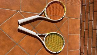 Raquetas Tenis Tecnifibre TFX1 285 Puño 2