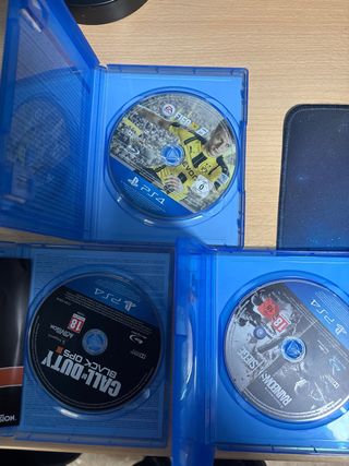 3 Juegos PS4: FIFA 17, Call of Duty, Rainbow Six